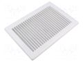 Accessories: ventilation grille; white; Body dim: 248x174x24mm DOSPEL S.A. 007-0161