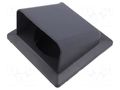 Accessories: ventilation grille; graphite; Dimensions: Ø100mm DOSPEL S.A. 007-4358