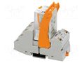 Relay: interface; for DIN rail mounting PHOENIX CONTACT RIF-3-RPT-120AC/3X