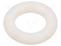 O-ring gasket; silicone; Thk: 2.5mm; Øint: 7mm; white; -60÷160°C ORING USZCZELNIENIA TECHNICZNE O-7X2.5-SI-WH