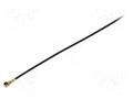 Cable; Colour: black; Len: 0.3m; Wire dia: 28.7mm; Type: angled HIROSE UFL2LPA068Y2TA300