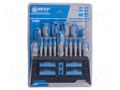 Kit: screwdrivers; hex key,Phillips,Pozidriv®,slot,Torx® MEGA MGA-10999