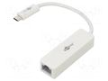 USB to Ethernet adapter; 10/100/1000Mbps,Gigabit Ethernet; PnP Goobay GOOBAY-66255