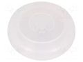 Cover; IP68; transparent; Ø20.2x6mm; GQ16H,LAS2GQH,ONPOW6116H ONPOW M12-16H