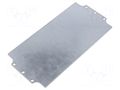 Mounting plate; galvanised steel; EUROMAS BOPLA MA114