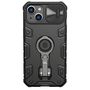 Nillkin CamShield Armor Pro Case iPhone 14 Plus case armored cover with camera cover ring stand black, Nillkin 6902048248717 6902048248717