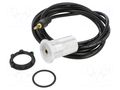 Transition: adapter cable; for panel mounting,rear side nut ONPOW STEREO-02