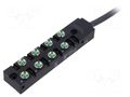 Distribution box; M8; PIN: 3; 5m; socket; 30VDC; 2A; PUR; IP67; IN: 8 PHOENIX CONTACT 1197232