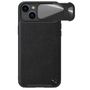 Nillkin CamShield Leather S Case iPhone 14 Plus case with camera cover black, Nillkin 6902048249714 6902048249714