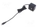 Accessories: power supply; black; 1.5m; 100÷240VAC; 3A; Out: USB C RASPBERRY PI SC0479