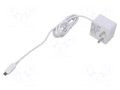Accessories: power supply; white; 1.5m; 100÷240VAC; 2.5A; 5.1VDC RASPBERRY PI SC0627