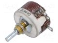 Potentiometer: shaft; 5Ω; 12.5W; 3.18mm; Shaft: smooth; wirewound OHMITE RES5R0E
