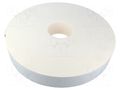 Tape: fixing; W: 50mm; L: 25m; Thk: 3mm; single sided; acrylic; white SCAPA SCAPA-3594-50-25