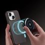 Dux Ducis Naples Case for iPhone 14 Leather Cover (MagSafe Compatible) Dark Brown, Dux Ducis 6934913034620 6934913034620