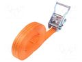 Fastening belt; L: 10m; Width: 35mm; orange; 2000kg HILLS CARGO SECUREMENT GMP2T10MOPASH