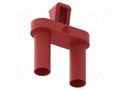 Adapter; red; 36A; Type: insulated; 38.3mm; 1kV ELECTRO-PJP PJP2019-S-R