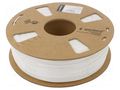 Filament: ASA; 1.75mm; white; 230÷250°C; 1kg; Table temp: 80÷120°C GEMBIRD 3DP-ASA1.75-01-W