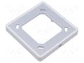 Mounting frame; Colour: silver ELATEC T4SA-QWF1SL