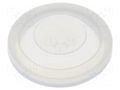 Cover; IP68; transparent; Ø30.4x6.6mm; LAS1GQ25H,ONPOW6125H ONPOW M12-25H