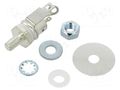 Thyristor: stud; 200V; Ifmax: 35A; Igt: 30mA; TO48; screw; Ifsm: 300A NTE Electronics NTE5562
