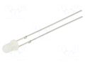 LED; yellow green; 3mm; 45÷68mcd; 30°; Front: convex; 1.8÷2.6VDC OPTOSUPPLY OSGGH23132A