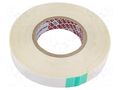 Tape: fixing; W: 25mm; L: 50m; Thk: 0.175mm; colourless; polyacrylic PPI PPI-RD-697-25-50