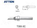 Tip; hoof; 3mm; for  soldering iron ATTEN T300-3C