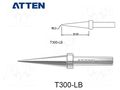 Tip; conical; 0.6mm; for  soldering iron ATTEN T300-LB
