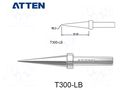 Tip; conical; 0.6mm; for  soldering iron ATTEN T300-LB