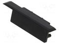 Cap for LED profiles; black; 20pcs; ABS; VARIO30-06 TOPMET TOP.V4920002