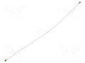 Cable; Colour: white; Len: 0.2m; Wire dia: 28.7mm; Type: angled HIROSE UFL-2LPA068Y3TA200