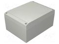 Enclosure: multipurpose; X: 120mm; Y: 160mm; Z: 81mm; Aluform; IP66 ROSE ROSE-04121608