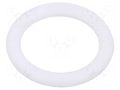O-ring gasket; silicone; Thk: 3mm; Øint: 16mm; white; -60÷160°C ORING USZCZELNIENIA TECHNICZNE O-16X3-SI-WH