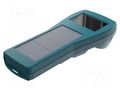 Enclosure: for display; X: 97mm; Y: 229mm; Z: 53.5mm; ABS; ocean blue ROSE ROSE-27010601
