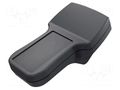Enclosure: for display; X: 106mm; Y: 187mm; Z: 50mm; polyamide; black ROSE ROSE-27020201