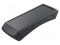 Enclosure: for display; X: 117mm; Y: 380mm; Z: 68mm; polyamide; black ROSE ROSE-27020501