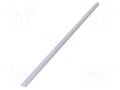 Closed cable trunkings; white; L: 1.1m; W: 33mm; H: 18mm; aluminium Goobay GOOBAY-90727