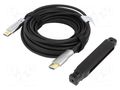 Cable; HDMI plug,both sides; HDMI 2.1,optical; 8K,UHD 4320p; 10m AKYGA AK-HD-100L