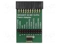 Adapter: extension module; Kit: adapter,wire jumpers SEGGER MICROCONTROLLER 50MIL10PINPATCHADP