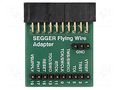 Adapter: extension module; 10pin,JTAG 20pin SEGGER MICROCONTROLLER FLYINGWIRE-ADAPTER