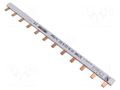 Busbar; 16mm2; Poles: 1; Urated: 400V; Pitch: 27mm; No.of mod: 12 PAWBOL E.4116/12VSZ