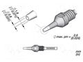 Tip: for desoldering irons; 1.8x0.8mm JBC TOOLS JBC-D530002