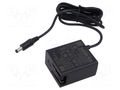 Power supply: switching; mains,plug-in; 5VDC; 2.4A; 12W; 82% MEAN WELL NGE12I05-P1J