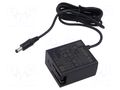 Power supply: switching; mains,plug-in; 5VDC; 2.4A; 12W; 82% MEAN WELL NGE12I05-P1J