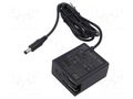 Power supply: switching; mains,plug-in; 12VDC; 1.5A; 18W; 87% MEAN WELL NGE18I12-P1J