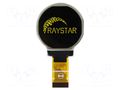 Display: OLED; graphical; 1.18"; 128x128; Dim: 37.18x41.23x2.05mm RAYSTAR OPTRONICS REX128128BYPP3N01