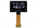 Display: OLED; graphical; 1.54"; 128x64; Dim: 42.04x27.22x1.41mm RAYSTAR OPTRONICS REX012864AHWPP3N0