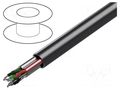 Wire: control cable; 3x2x20AWG; stranded; Cu,tinned; chrome; PVC BELDEN 9873.060500