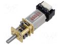 Motor: DC; with gearbox; HPCB 6V; 6VDC; 1.5A; Shaft: D spring POLOLU POLOLU-5202