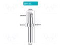 Tip; hoof; 5mm; for soldering station BAKON BK200-5C